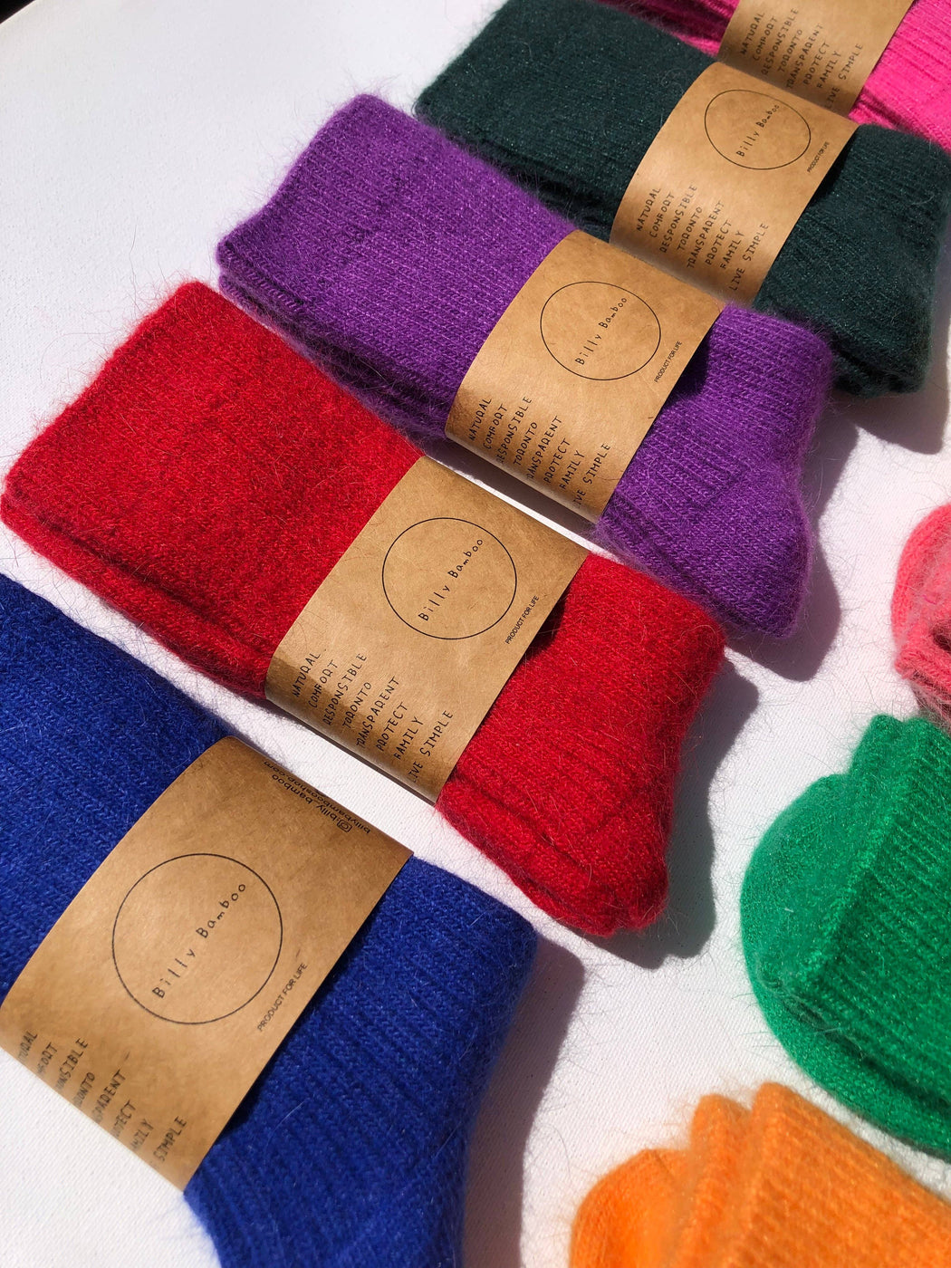 ANGORA WOOL SOCKS | Emerald