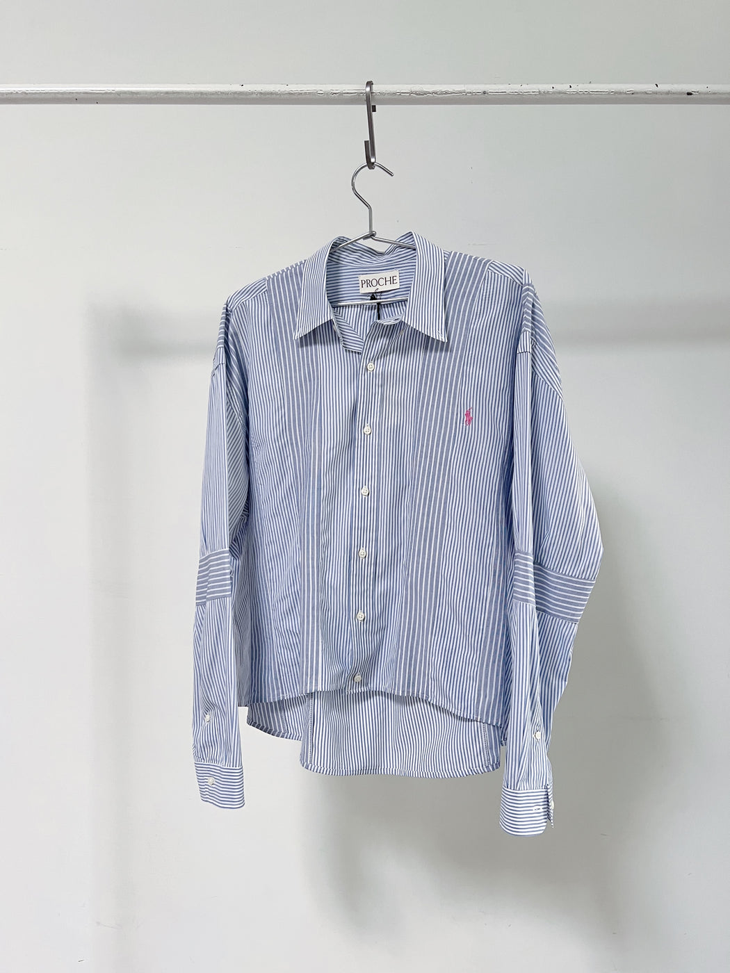 RECONSTRUCTED MEN'S BUTTON DOWN