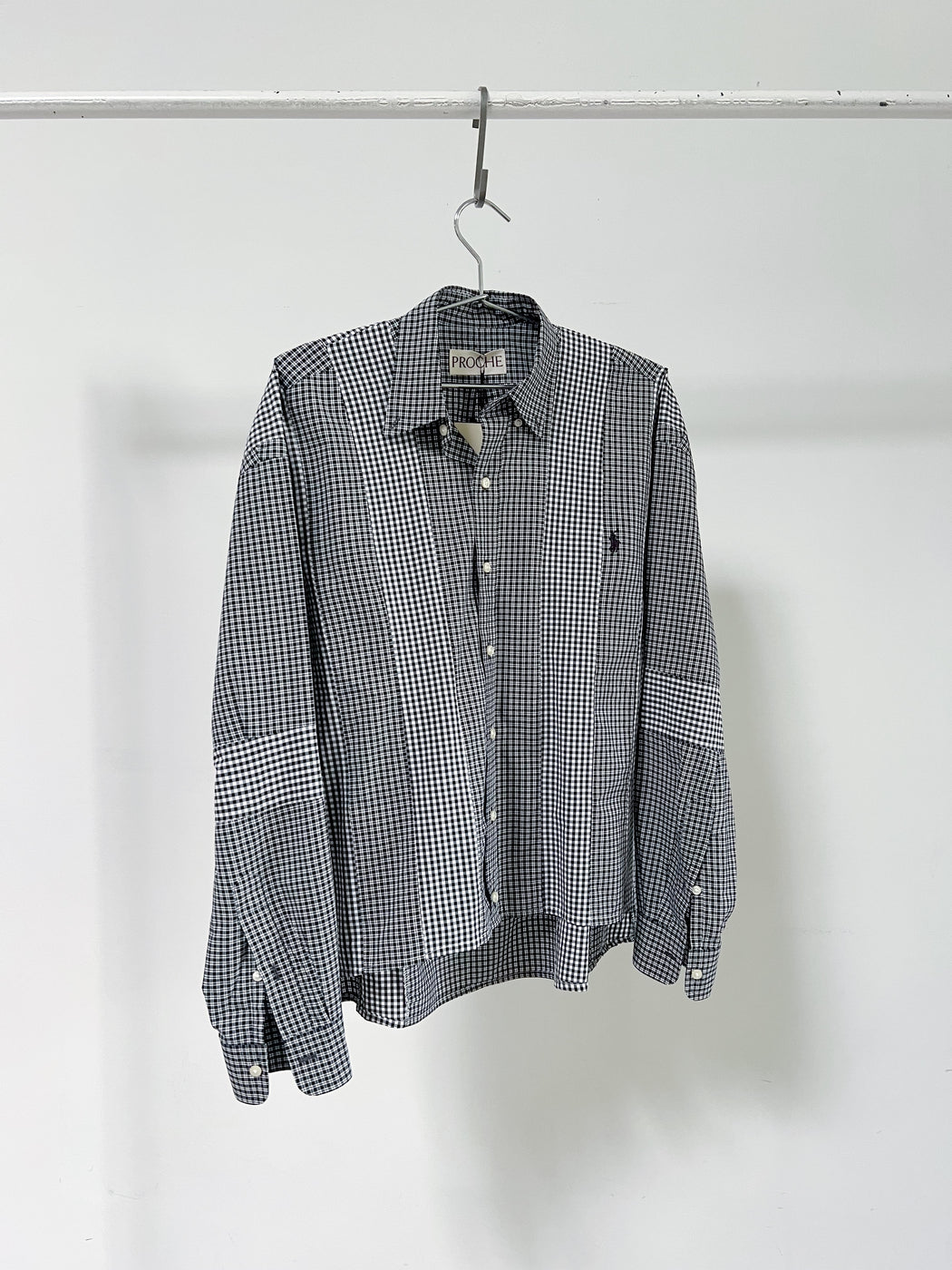 RECONSTRUCTED MEN'S BUTTON DOWN