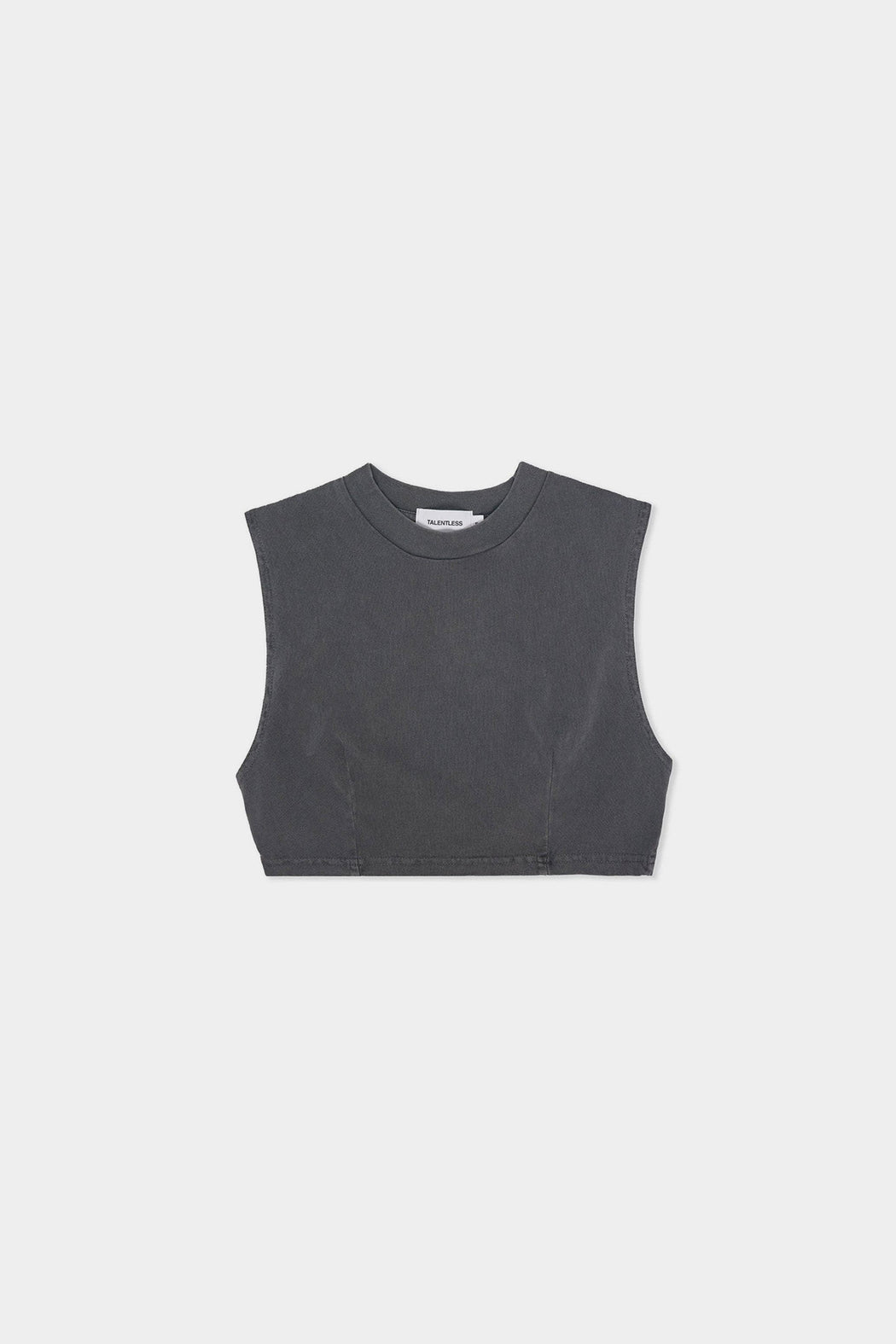 CROP DART MUSCLE TANK | STEEL GREY