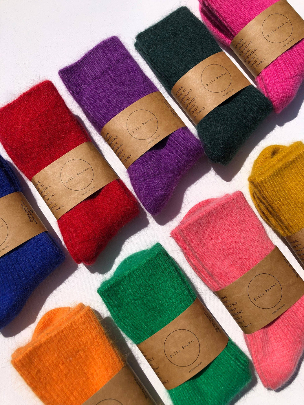 ANGORA WOOL SOCKS | Emerald