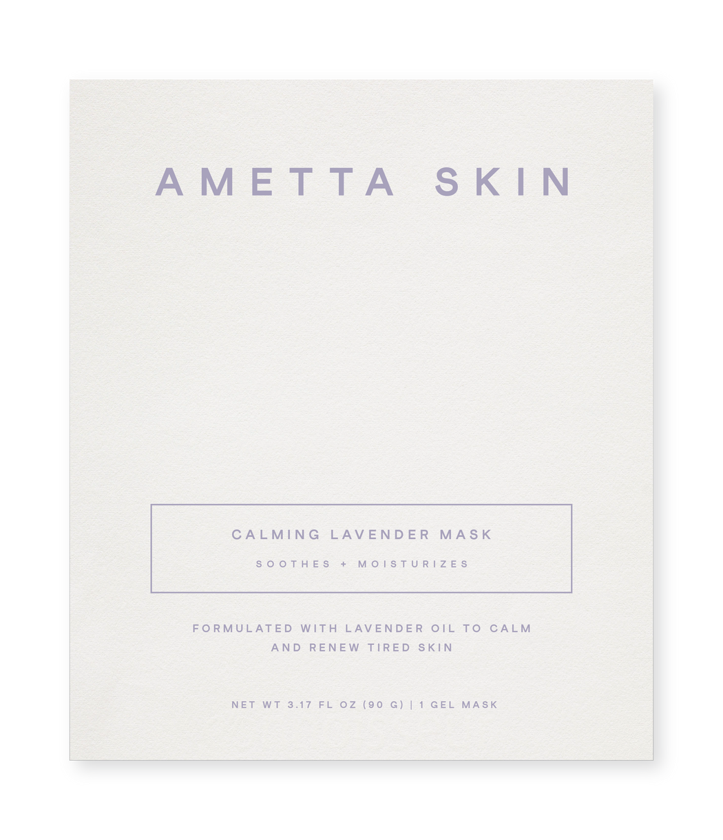 Ametta Skin Care | Calming Lavender Collagen Mask | Hazel & Rose | Minneapolis