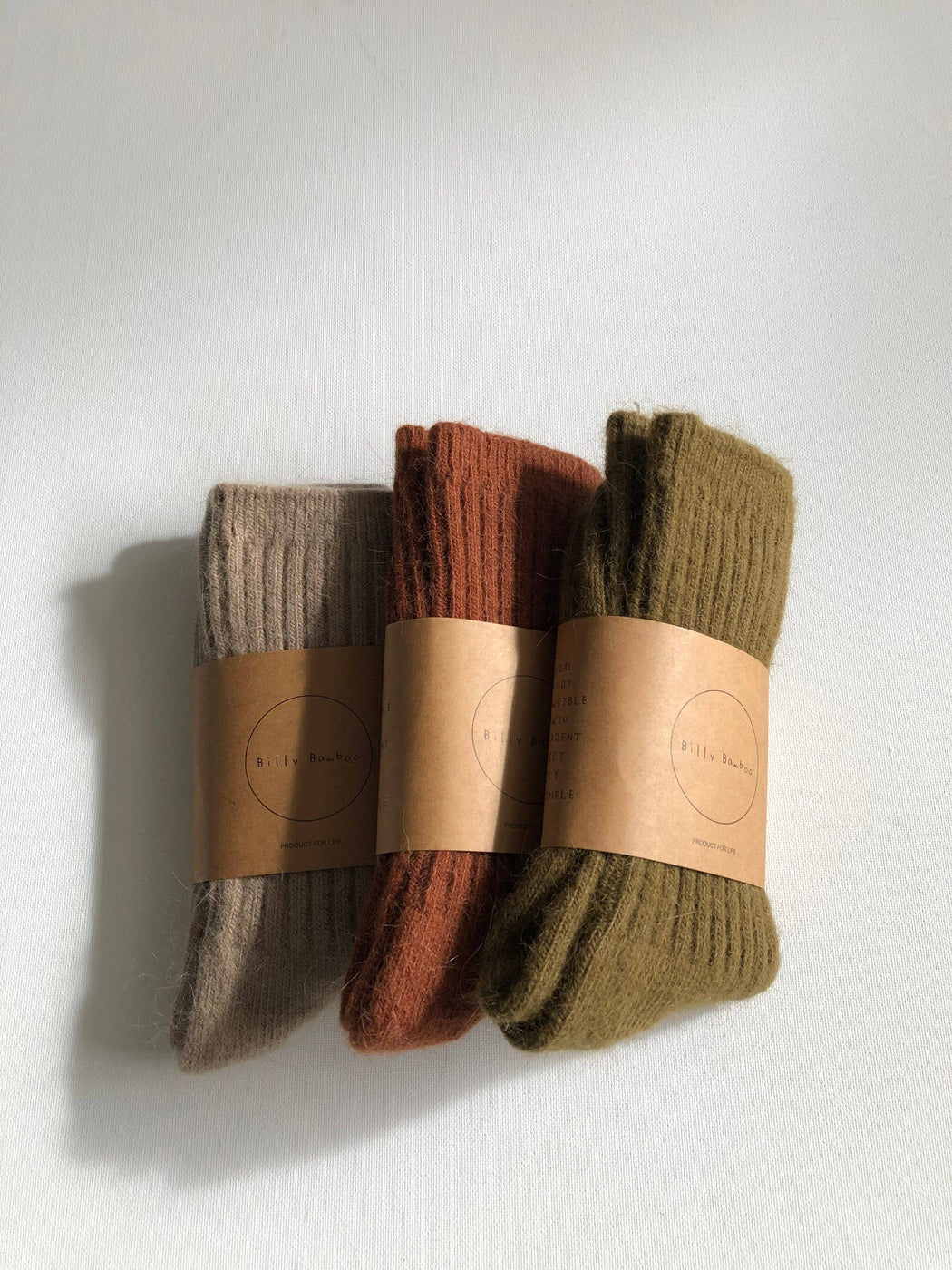 ROYAL ANGORA CABIN SOCKS | Maple