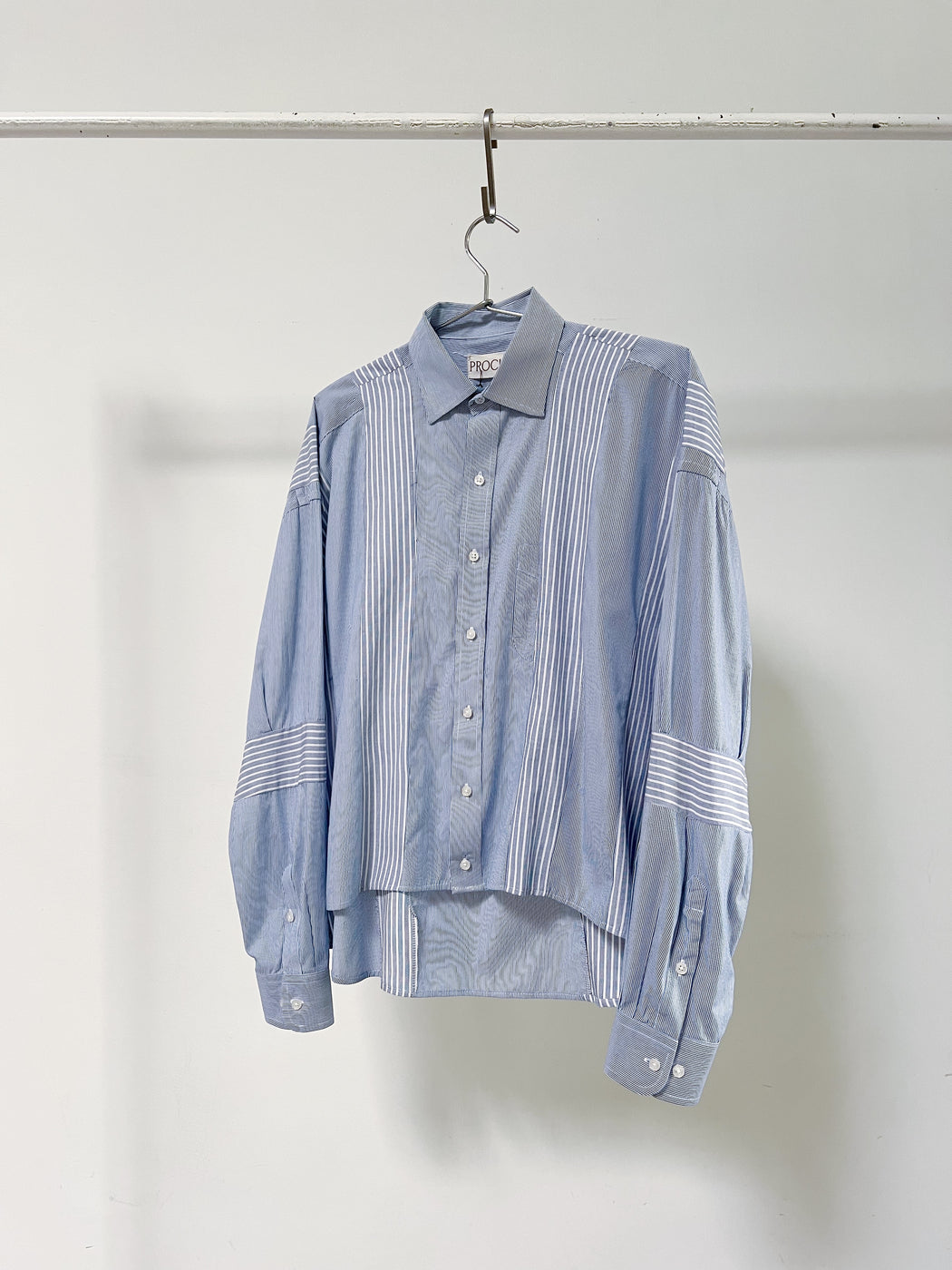 RECONSTRUCTED MEN'S BUTTON DOWN