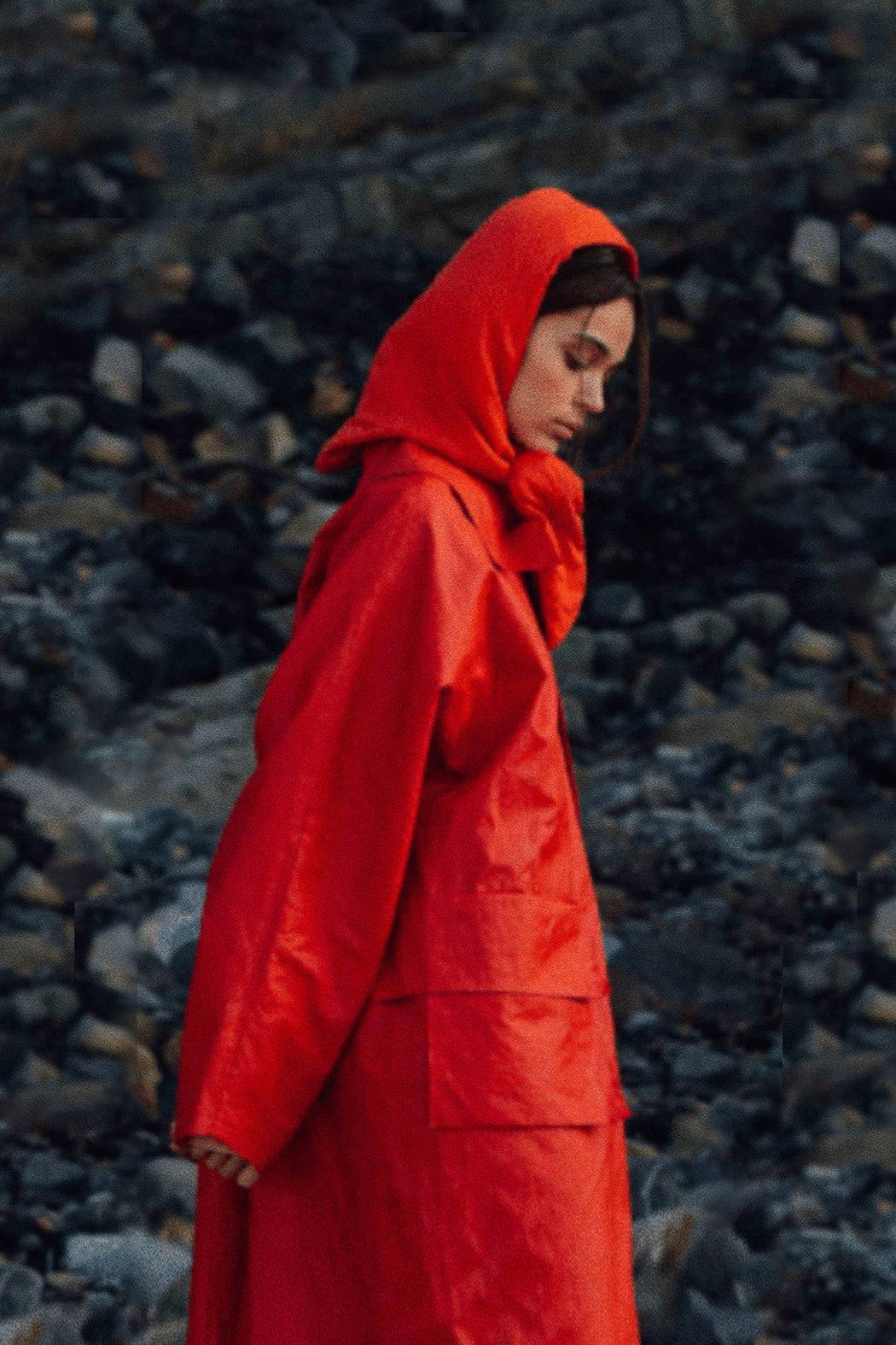 Short Raincoat | Cayenne