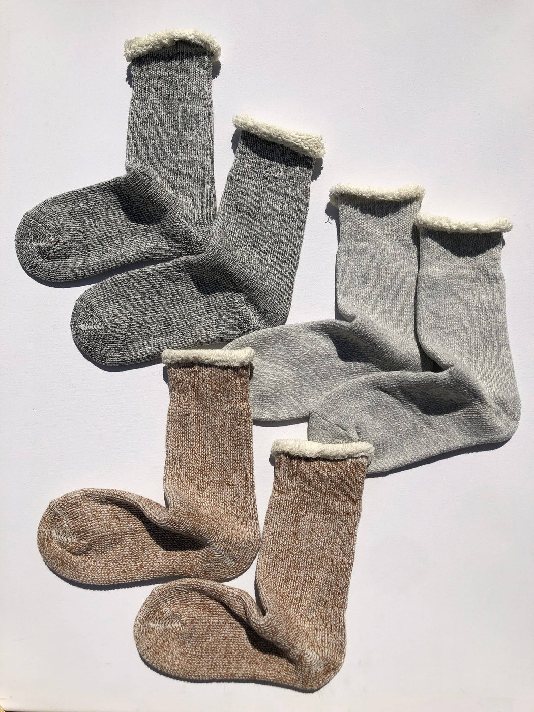 SUPER TERRY LOOP SOCKS | Rock