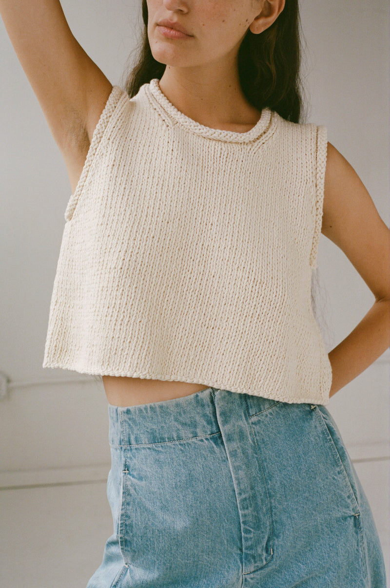 SHAINA MOTE | BRISA TOP | NATURAL | HAZEL & ROSE | MINNEAPOLIS