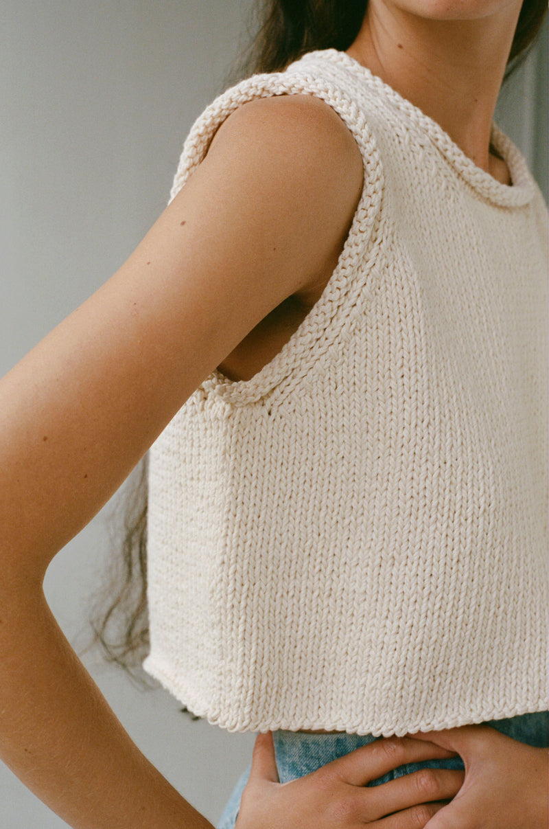 SHAINA MOTE | BRISA TOP | NATURAL | HAZEL & ROSE | MINNEAPOLIS