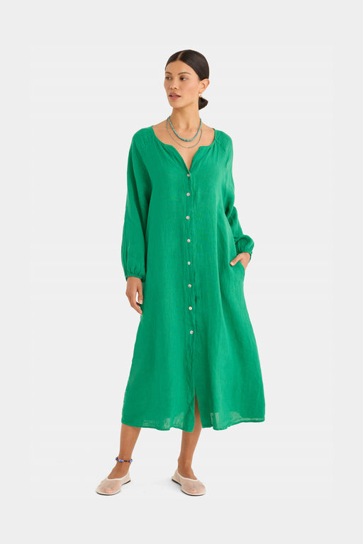 The Camille Dress | Emerald