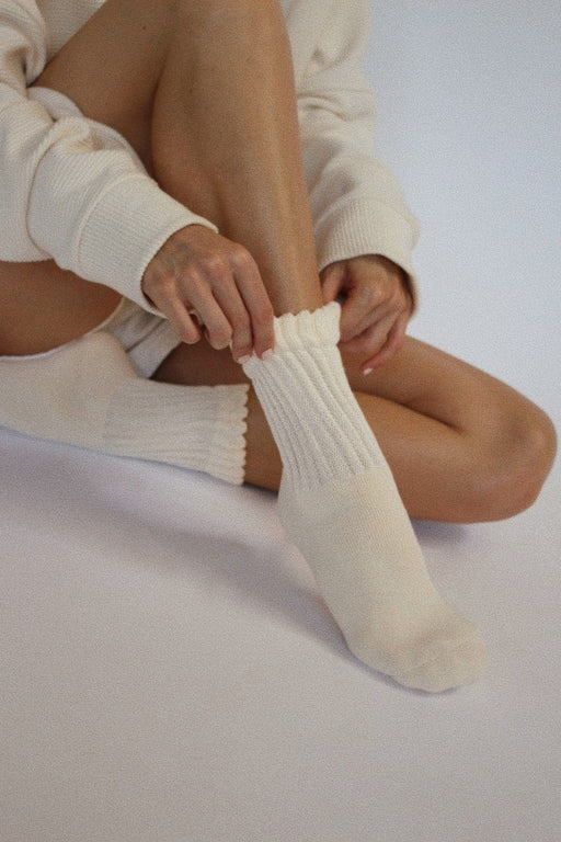 FiFi Socks | Alabaster