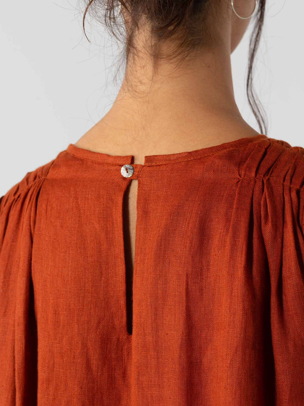 Limo | Fortuny Dress | Rust | Hazel & Rose | Minneapolis