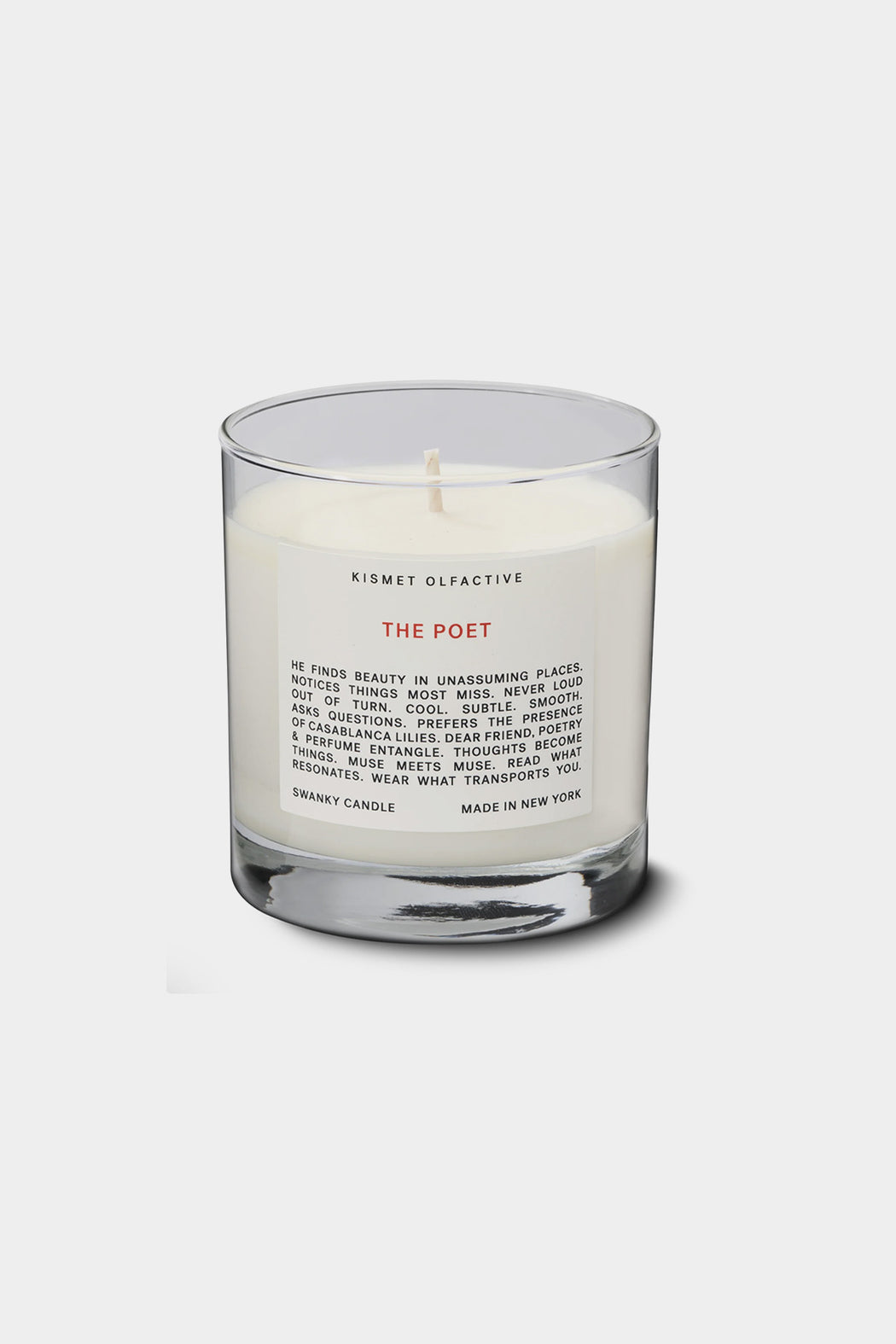 THE POET CANDLE