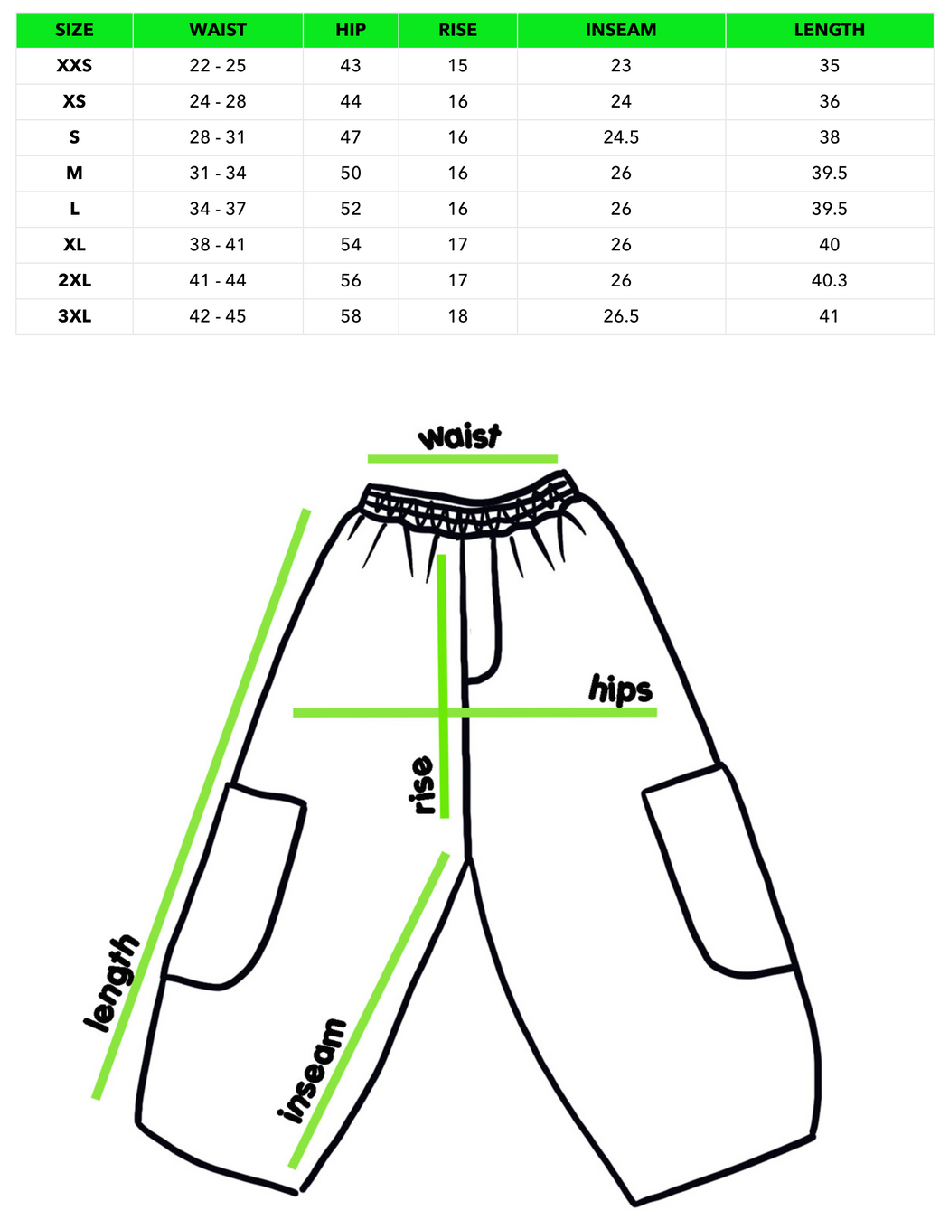 Chef Pants | Kale