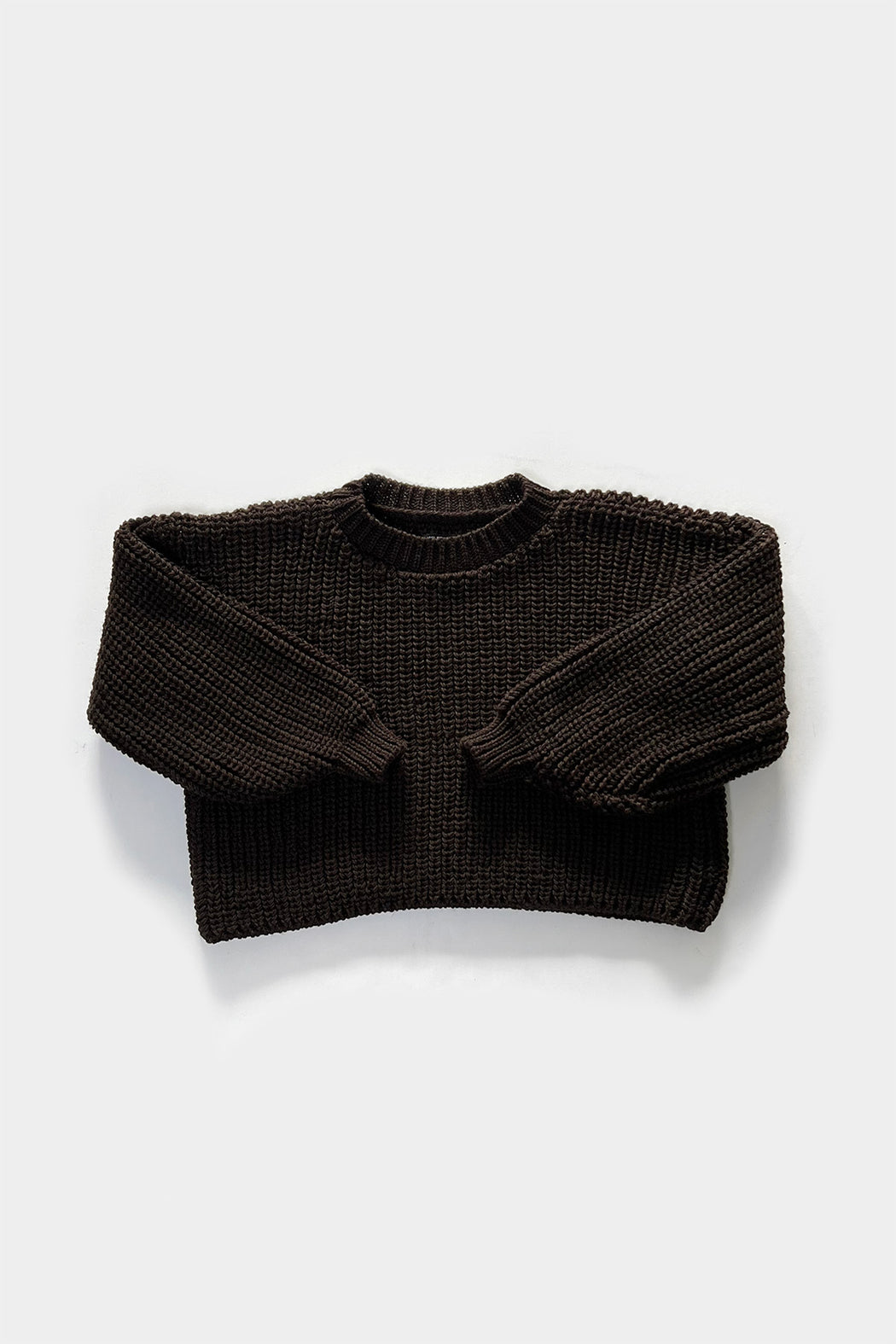 Balloon Sleeve Sweater | Umber