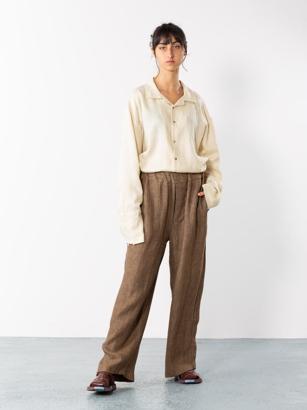 Limo | Worker Trousers | Herringbone | Hazel & Rose | Minneapolis