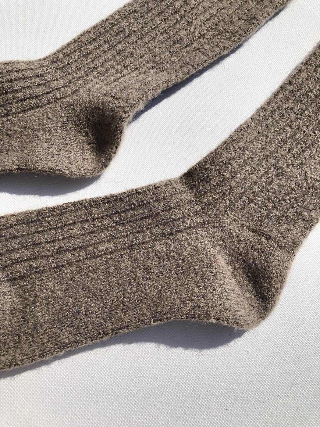 ALPACA CABIN SOCKS | Wood