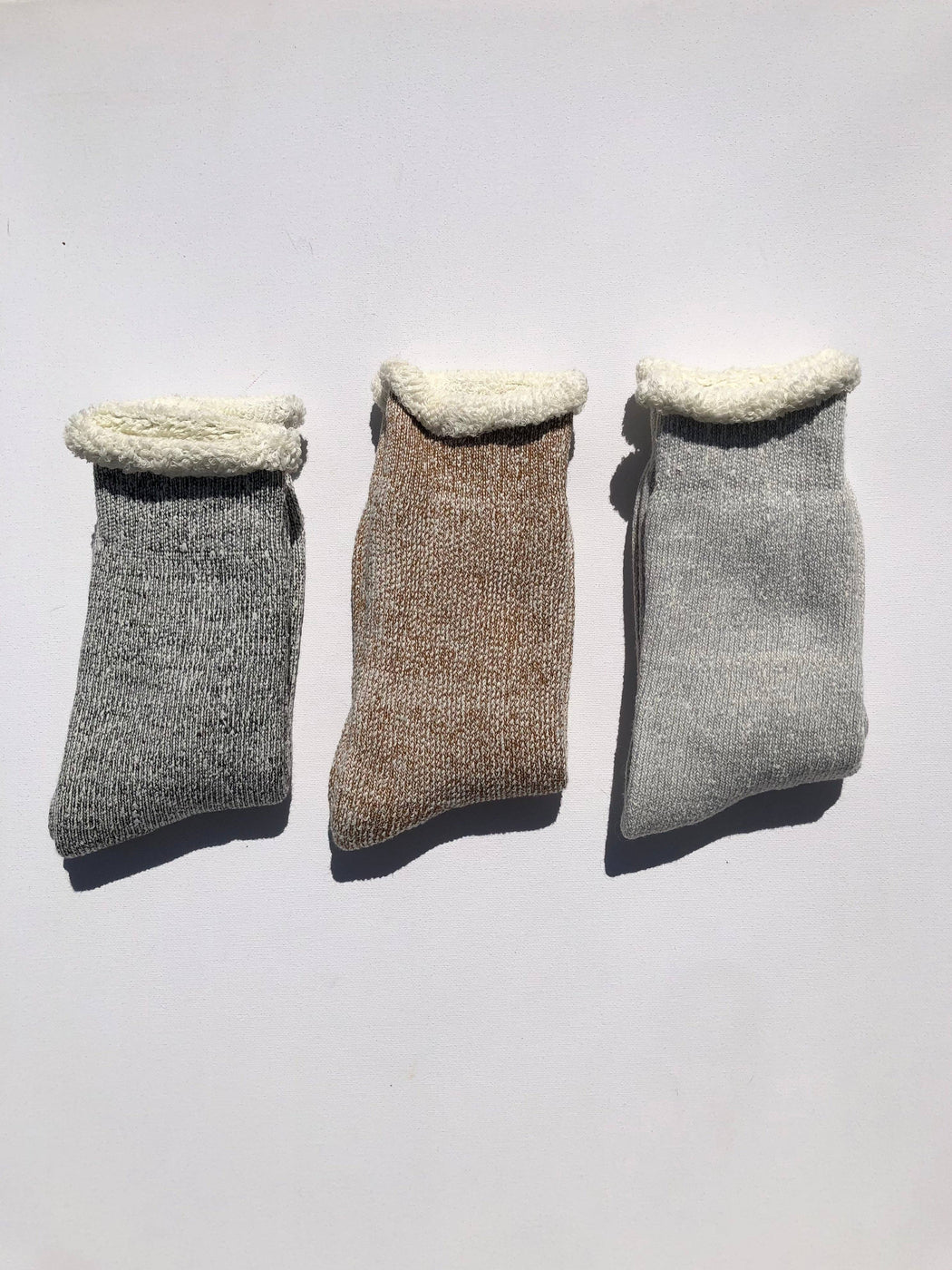 SUPER TERRY LOOP SOCKS | Rock