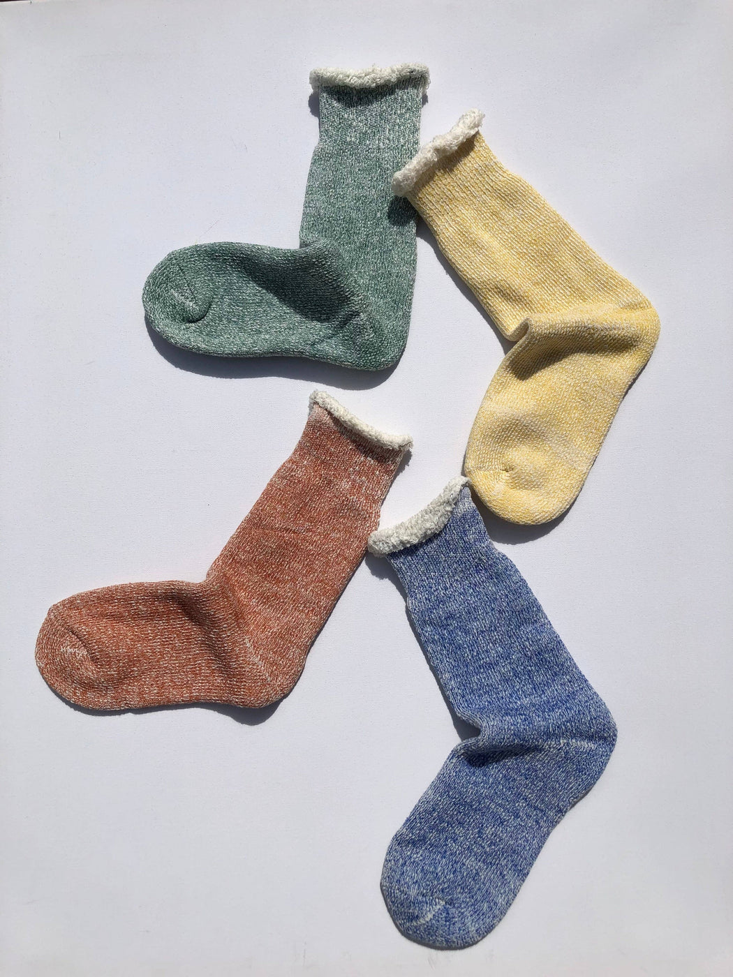 SUPER TERRY LOOP SOCKS | Clementine