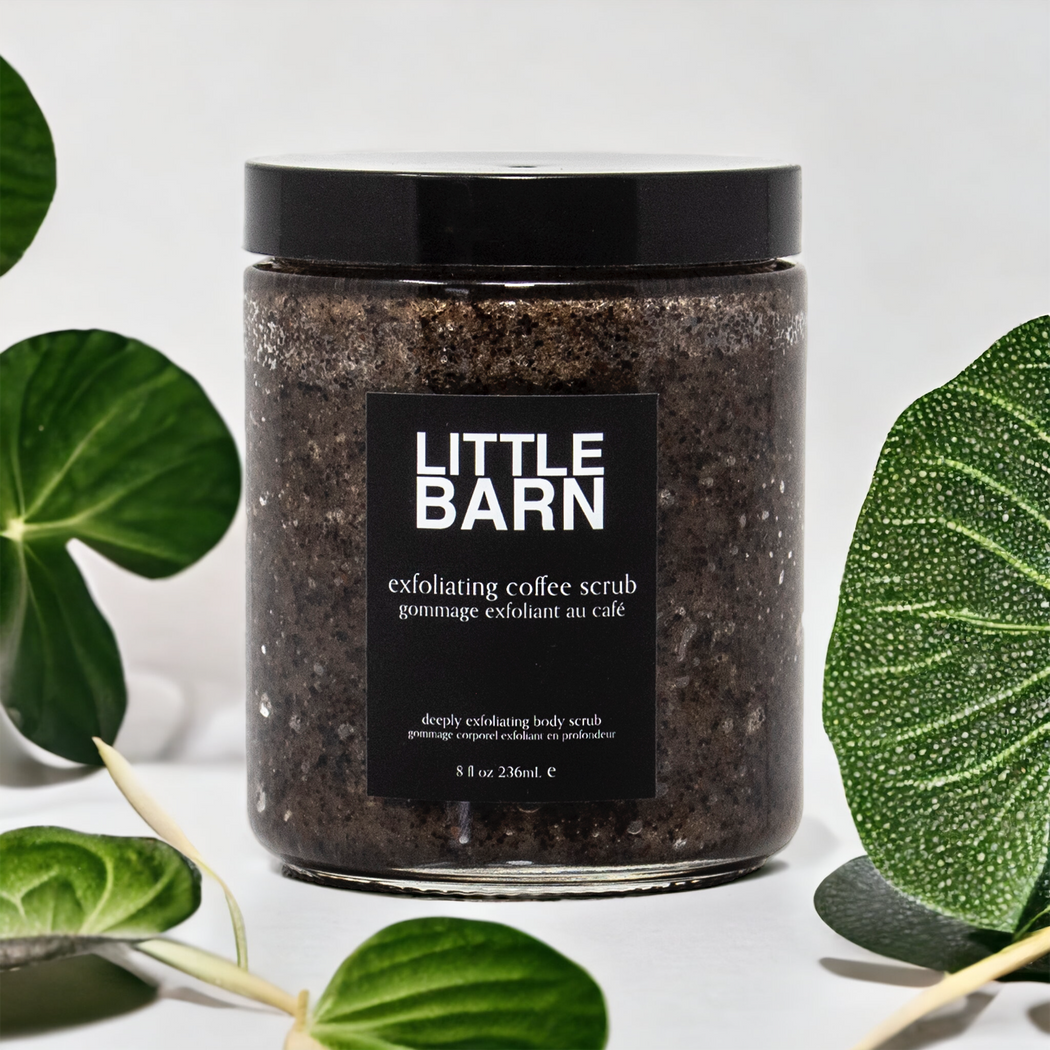 Little Barn | Exfoliating Scrub | Coffee | Hazel & Rose | Minneapolis