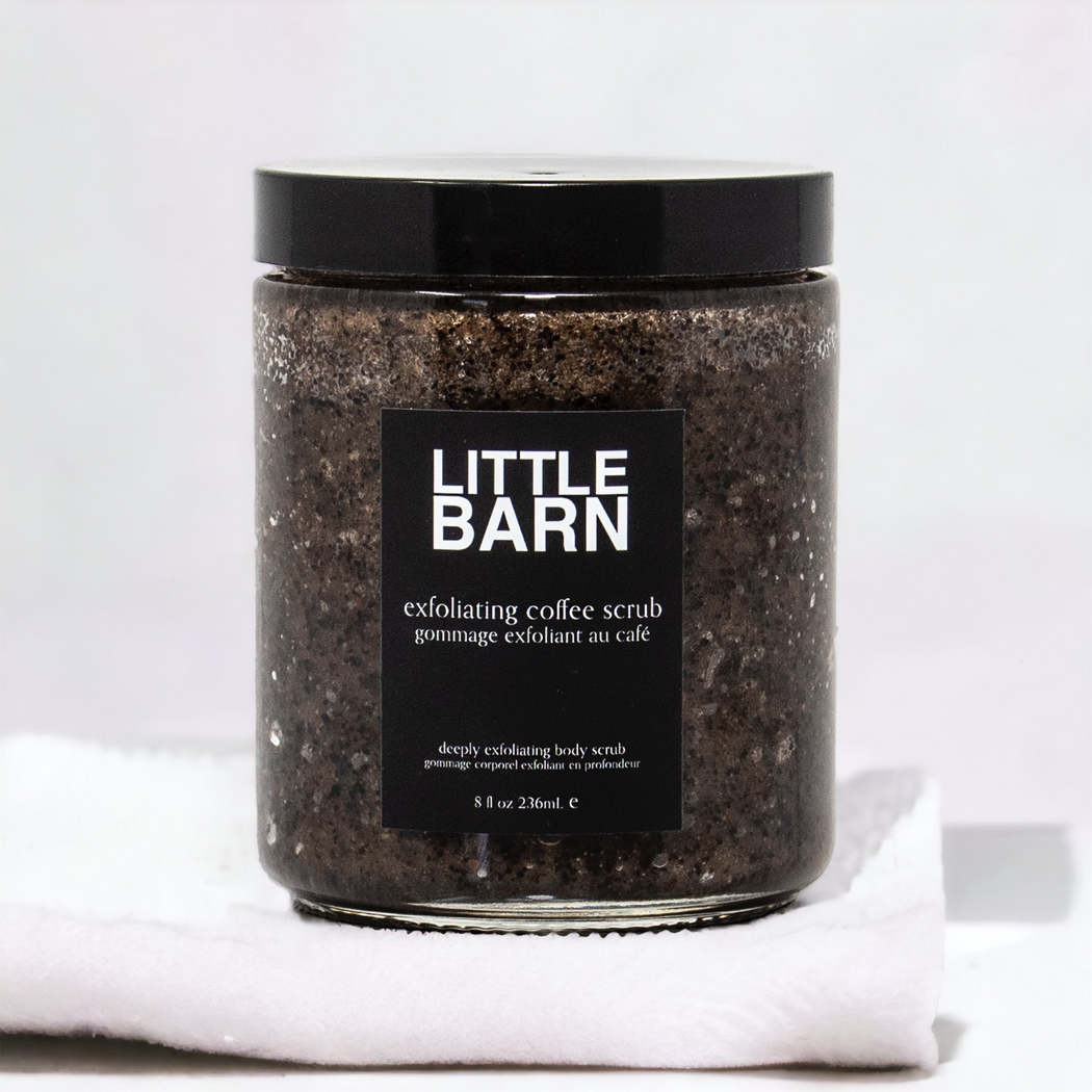 Little Barn | Exfoliating Scrub | Coffee | Hazel & Rose | Minneapolis