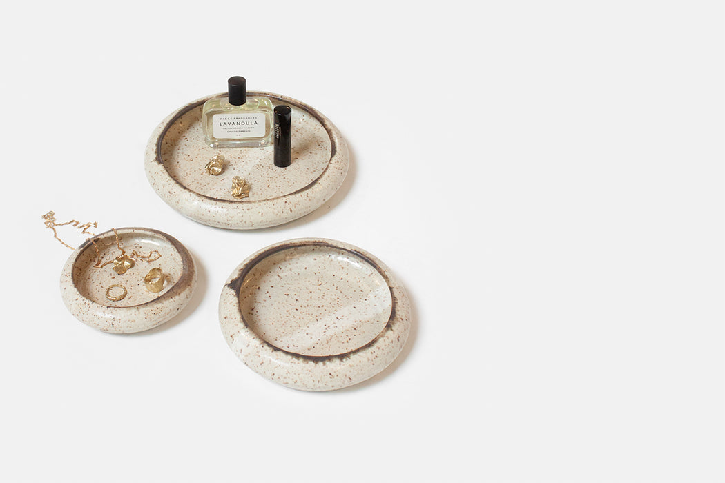 Gina DeSantis Ceramics | Luna Curved Plates | Sand | Sand | Hazel & Rose | Minneapolis | Minnesota